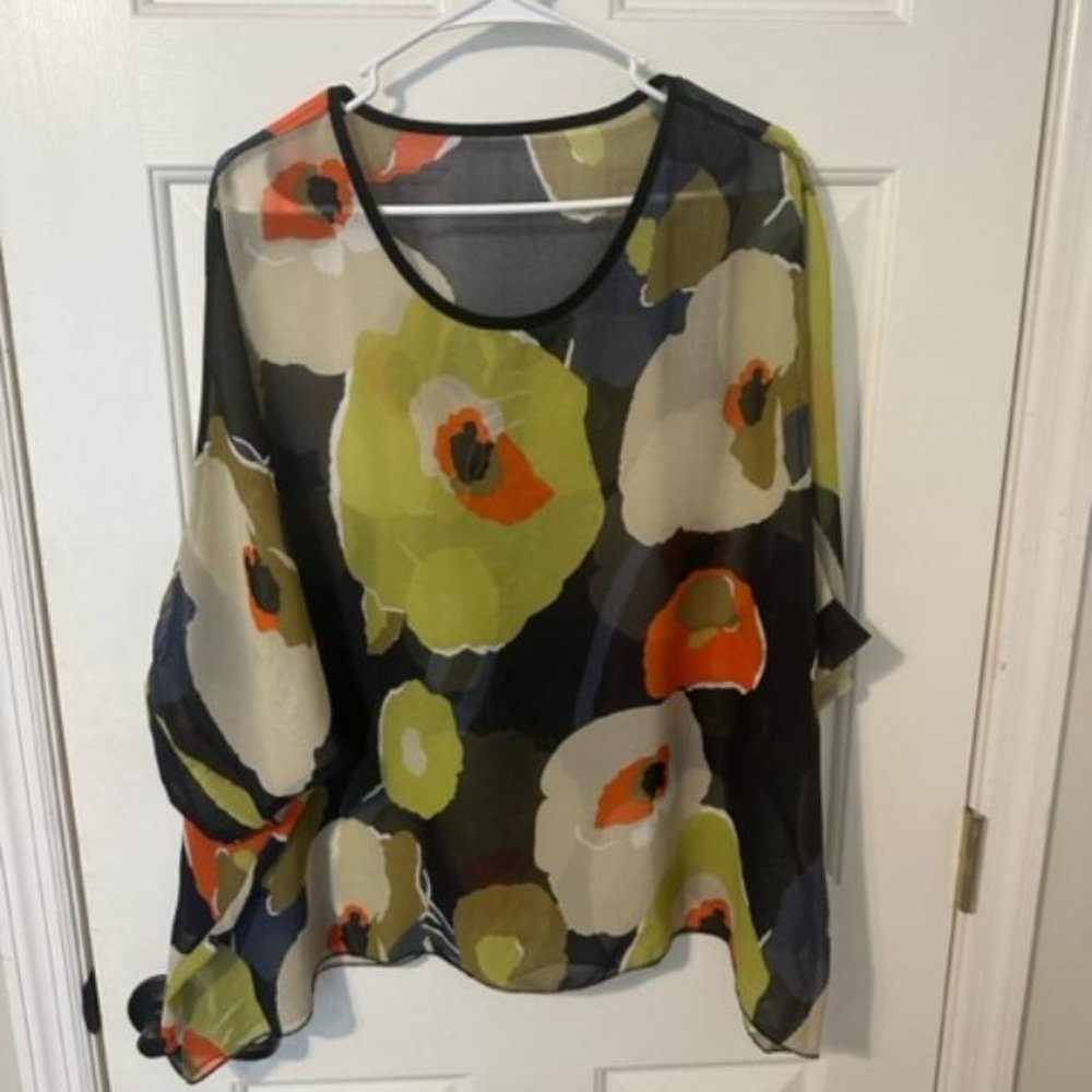 Sheer dress shirt